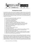 20 Starting from Scratch