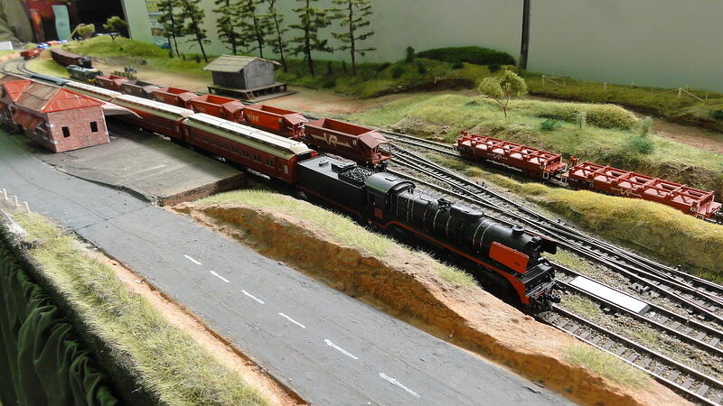 Somewhere Creek - Victorian Railways VR R Class Locomotive 2