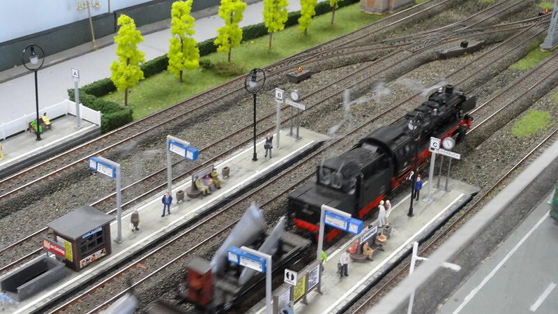 Somewhere in Baden-Wurtemberg - Steam Locomotive With Smoke Generator