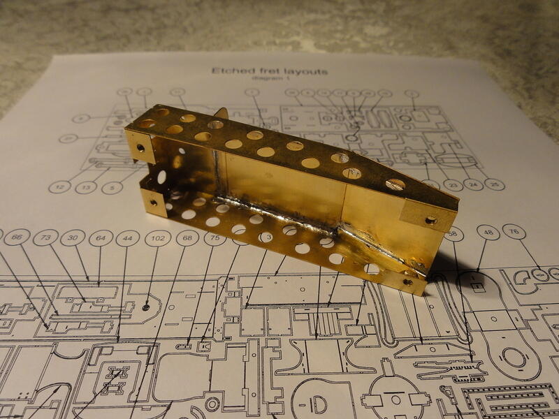 Soldered Underside of Tender