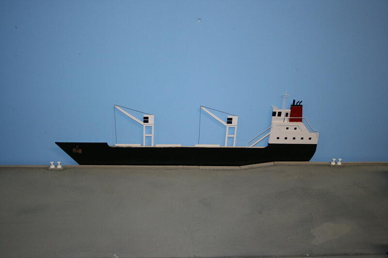 Bulk Grain Carrier at Port Grumpy
