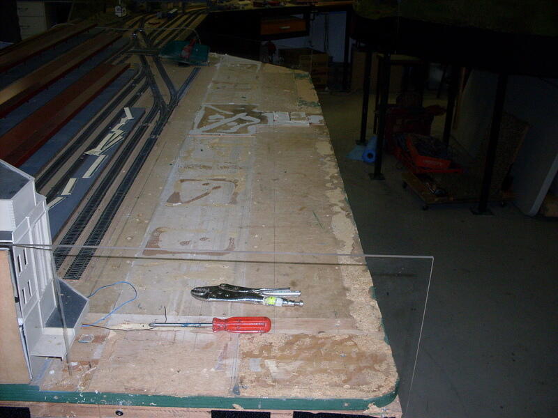 Railway Terrace in Preparation for Upgrade