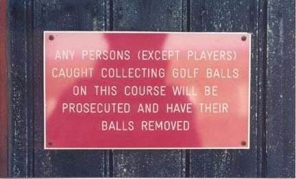Don t go Collecting Gold Balls