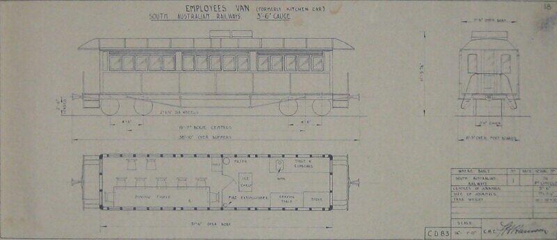 CD-083 Kitchen Car