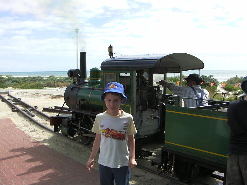 Semaphore miniature train 1