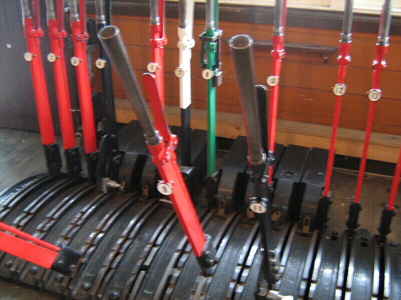 Menzies Creek Signal Box levers3