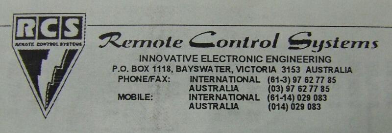 Manufacturer contact