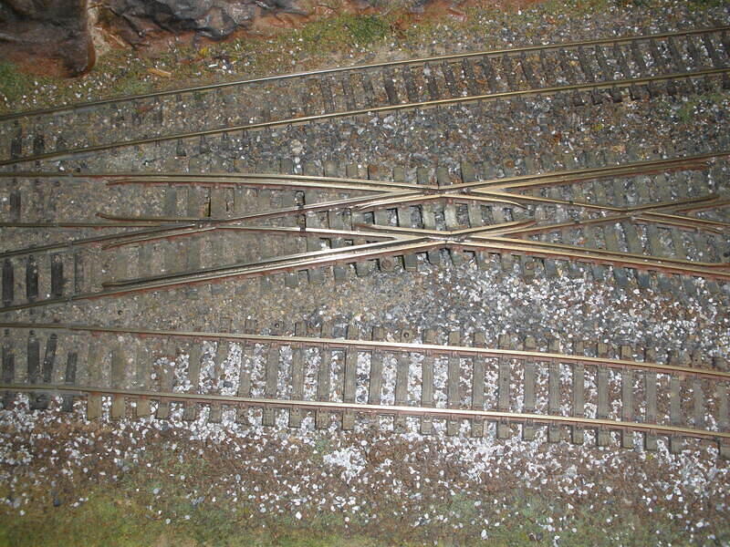 No ballast on crossing 01