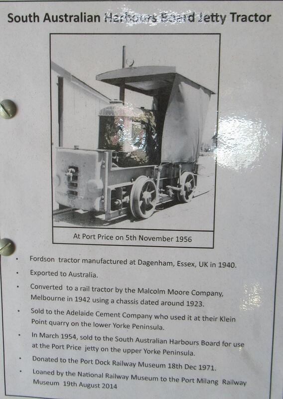 SA Harbours Board Jetty Tractor 01