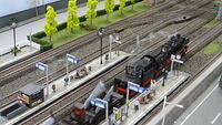Somewhere in Baden-Wurtemberg - Steam Locomotive With Smoke Generator