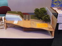 Cutaway of Diorama Construction