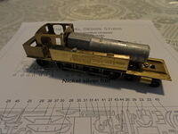 Footplate and Body Components Stacked On Chassis - Incomplete 3