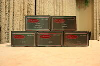 Boxes of Austrains Ys and Ts