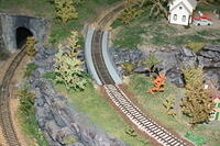 Freshly Laid Track Across Bridge