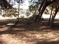 Concrete Footings About 10 Metres West of Right of Way Looking North