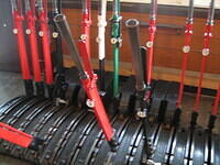 Menzies Creek Signal Box levers3