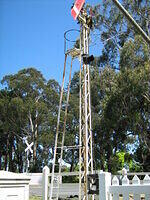 Working Historic Lower Quadrant Semaphore at Emerald2